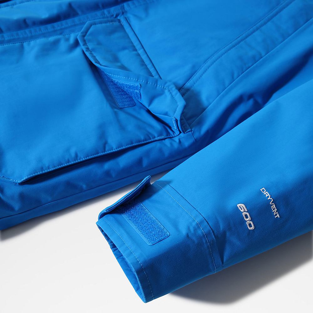 Nepremokavé Bundy The North Face Mcmurdo Chlapcenske Modre | KIZ-921465