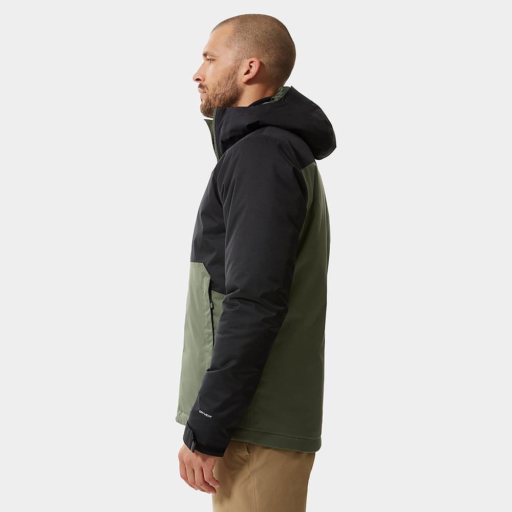 Nepremokavé Bundy The North Face Millerton Insulated Panske Čierne | JQI-091364