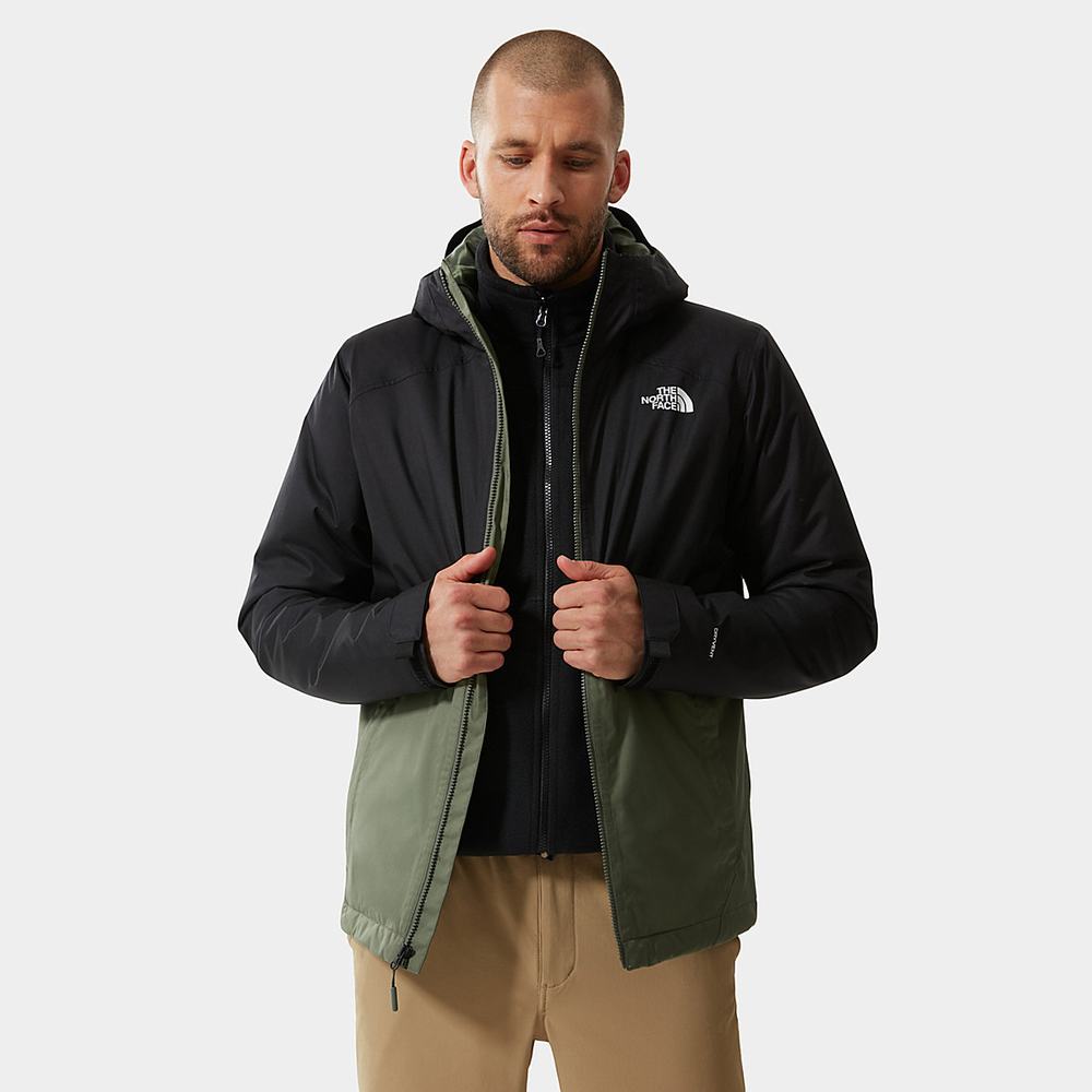 Nepremokavé Bundy The North Face Millerton Insulated Panske Čierne | JQI-091364