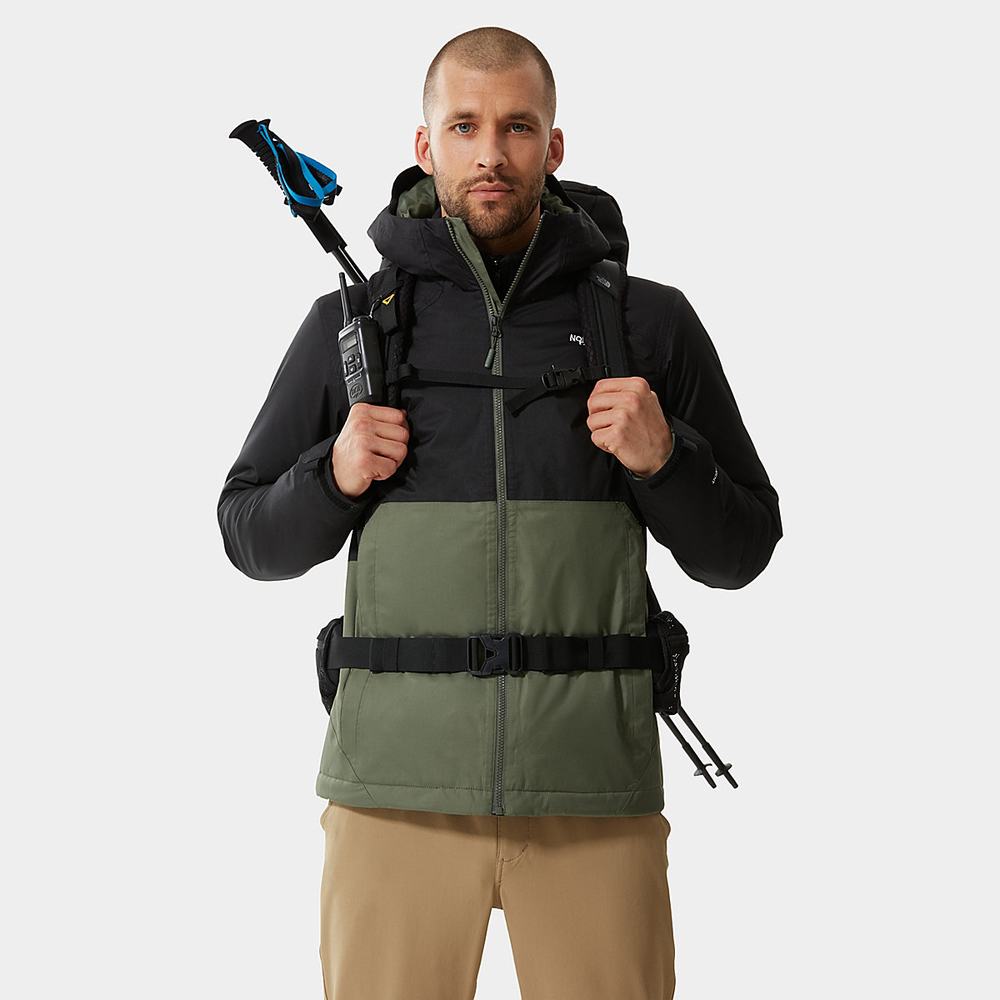 Nepremokavé Bundy The North Face Millerton Insulated Panske Čierne | JQI-091364