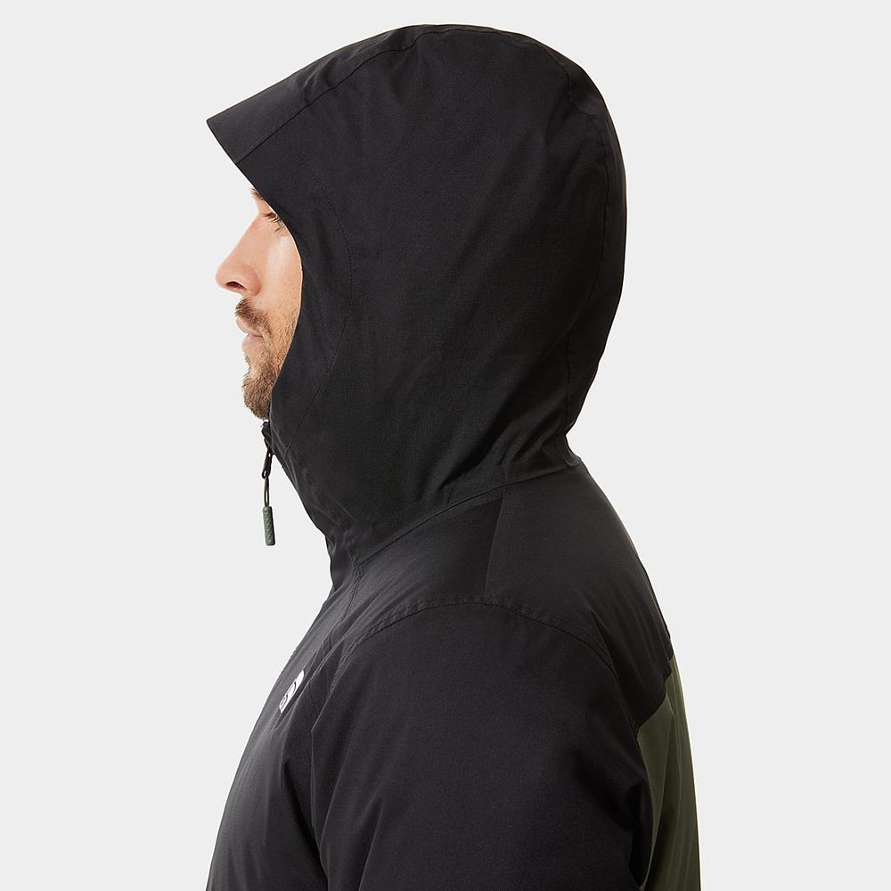 Nepremokavé Bundy The North Face Millerton Insulated Panske Čierne | JQI-091364