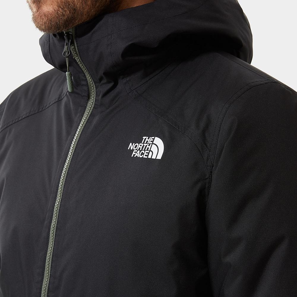 Nepremokavé Bundy The North Face Millerton Insulated Panske Čierne | JQI-091364