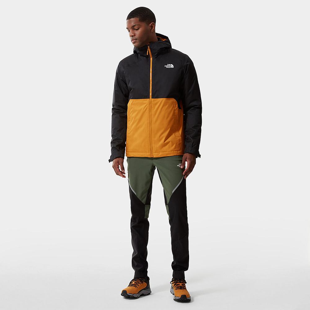 Nepremokavé Bundy The North Face Millerton Insulated Panske Žlté Čierne | ZVK-705924