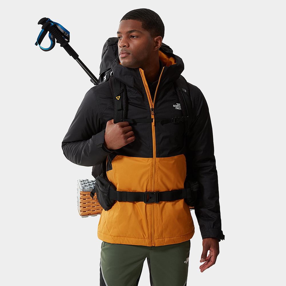 Nepremokavé Bundy The North Face Millerton Insulated Panske Žlté Čierne | ZVK-705924