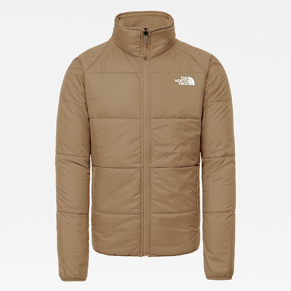 Nepremokavé Bundy The North Face Modis Triclimate Panske Zelene Hnedožltý | HCR-423106