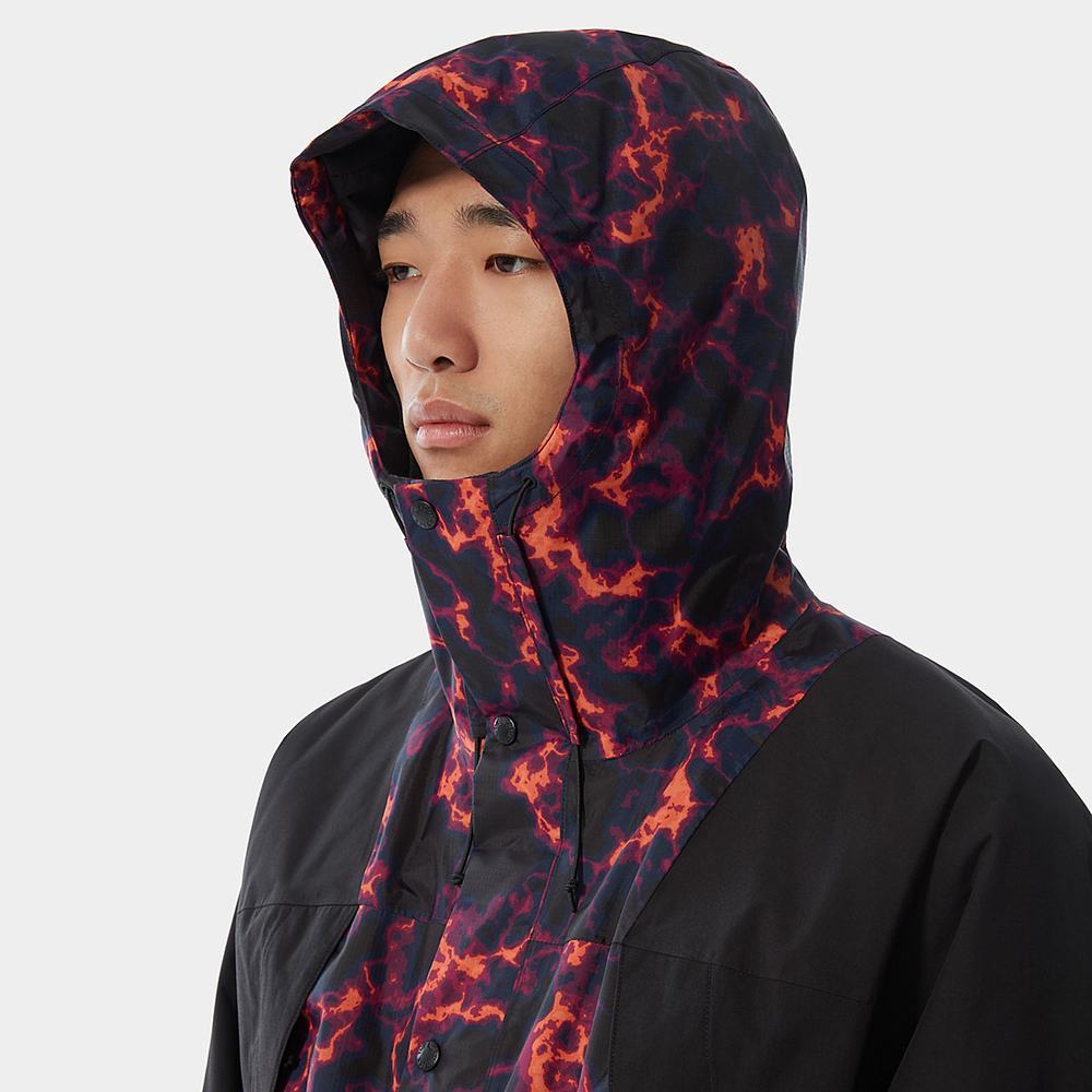 Nepremokavé Bundy The North Face Mountain Light Insulated Panske Čierne Maskacove | DLO-917536