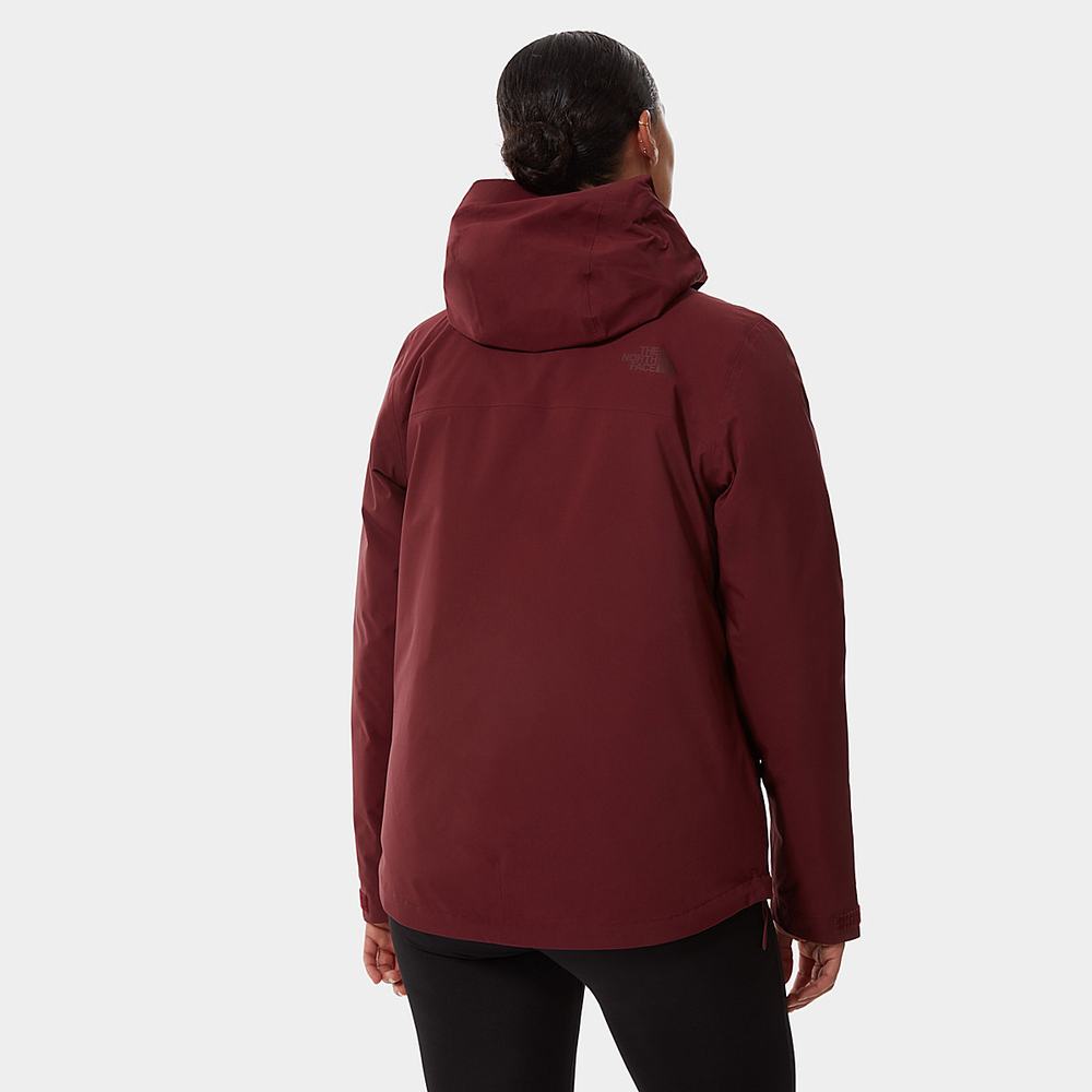 Nepremokavé Bundy The North Face Mountain Light FUTURELIGHT™ Triclimate Damske Červené | GDH-034857