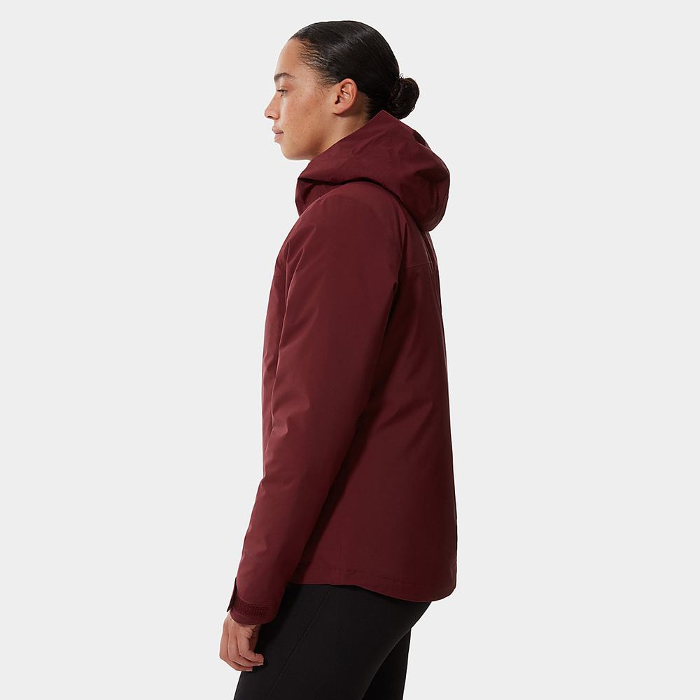 Nepremokavé Bundy The North Face Mountain Light FUTURELIGHT™ Triclimate Damske Červené | GDH-034857