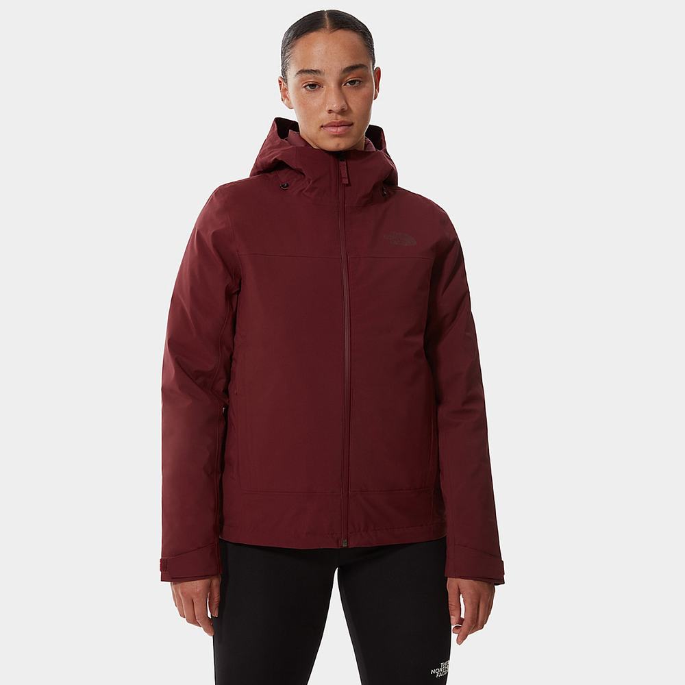 Nepremokavé Bundy The North Face Mountain Light FUTURELIGHT™ Triclimate Damske Červené | GDH-034857
