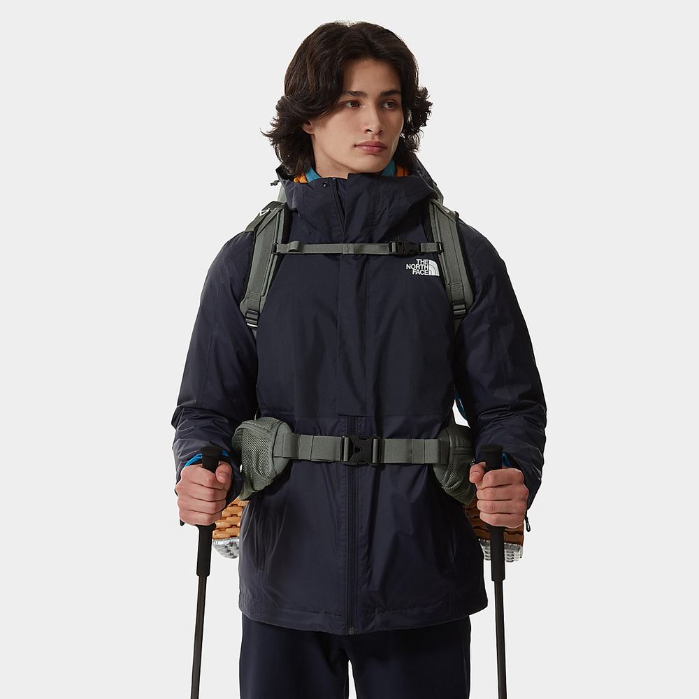 Nepremokavé Bundy The North Face New DryVent™ Down Triclimate Panske Námornícka Modrá | AJT-186734