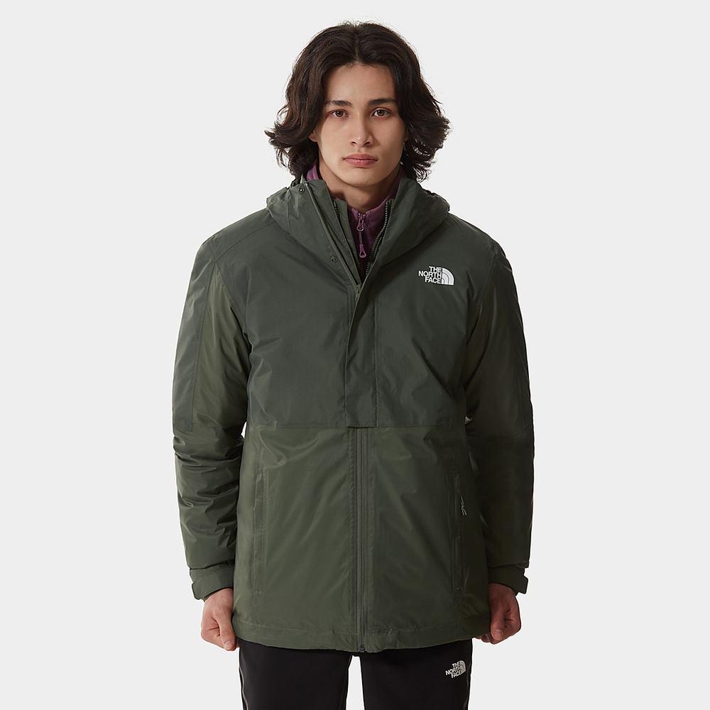 Nepremokavé Bundy The North Face New DryVent™ Down Triclimate Panske Olivovo Zelená Zelene | EAH-815763