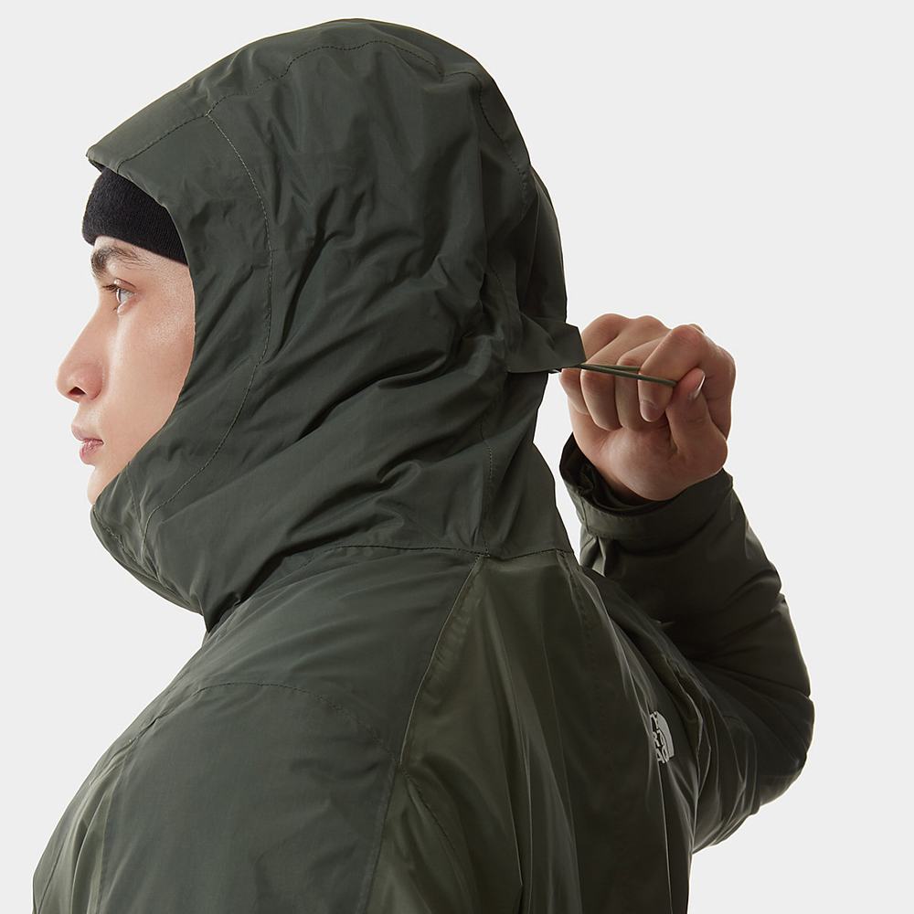 Nepremokavé Bundy The North Face New DryVent™ Down Triclimate Panske Olivovo Zelená Zelene | EAH-815763