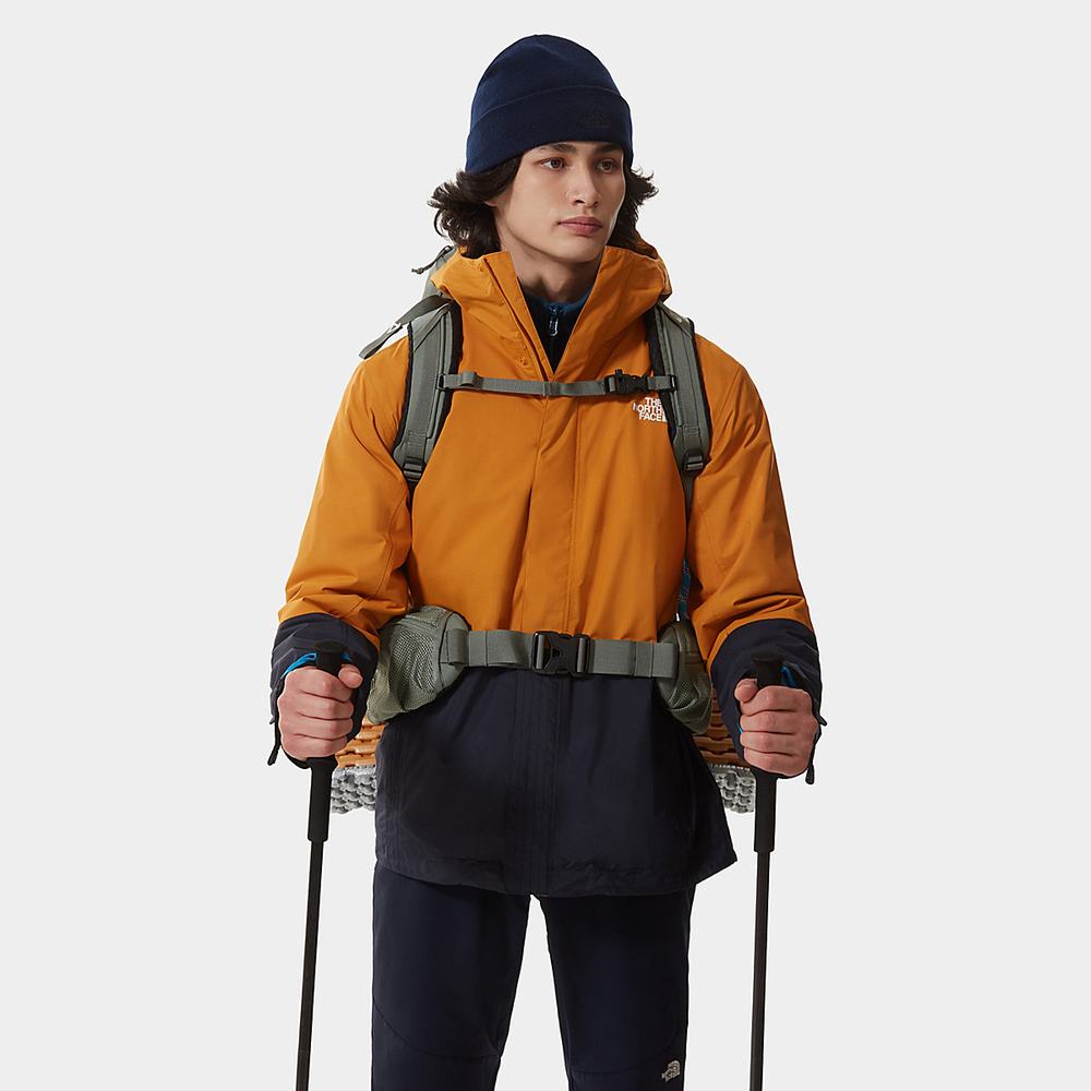 Nepremokavé Bundy The North Face New Syntetická Triclimate Panske Žlté Námornícka Modrá | REB-682349