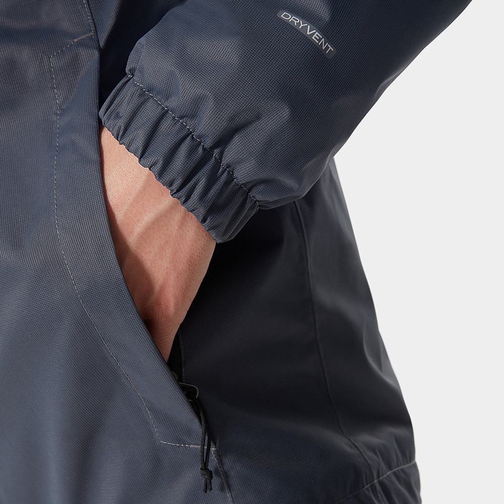 Nepremokavé Bundy The North Face Quest Insulated Panske Siva Čierne | EWB-520479