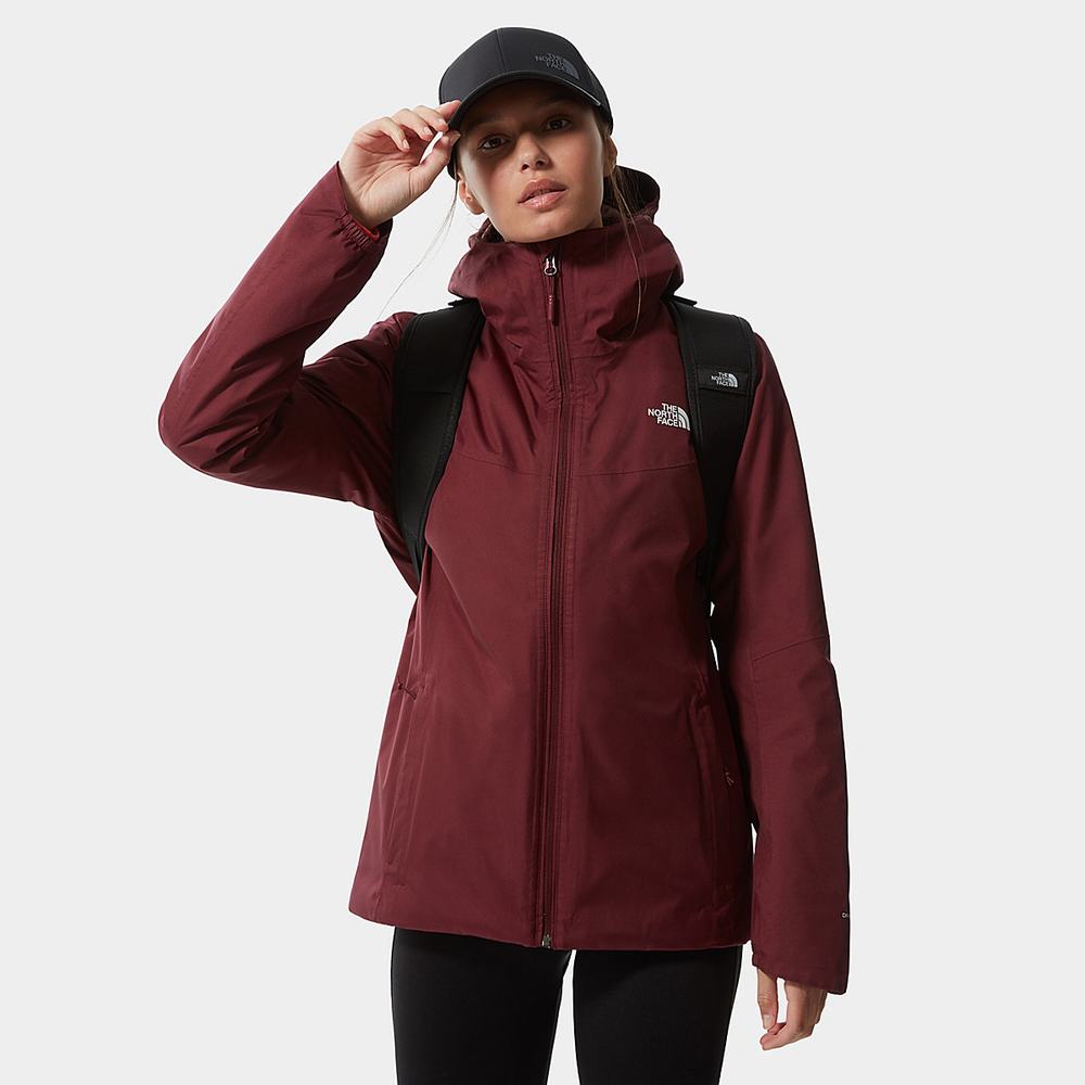 Nepremokavé Bundy The North Face Quest Insulated Damske Červené | HQZ-409253