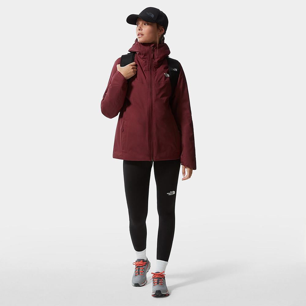 Nepremokavé Bundy The North Face Quest Insulated Damske Červené | HQZ-409253