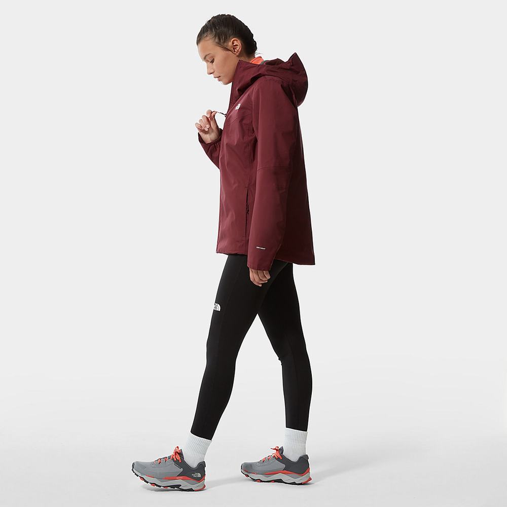 Nepremokavé Bundy The North Face Quest Insulated Damske Červené | HQZ-409253