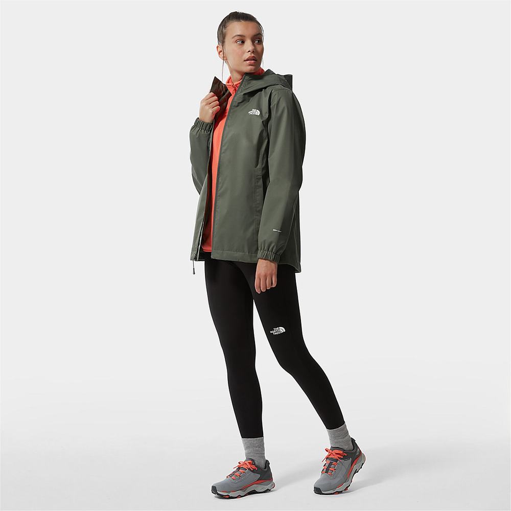 Nepremokavé Bundy The North Face Quest S Kapucňou Damske Čierne | CKO-798365