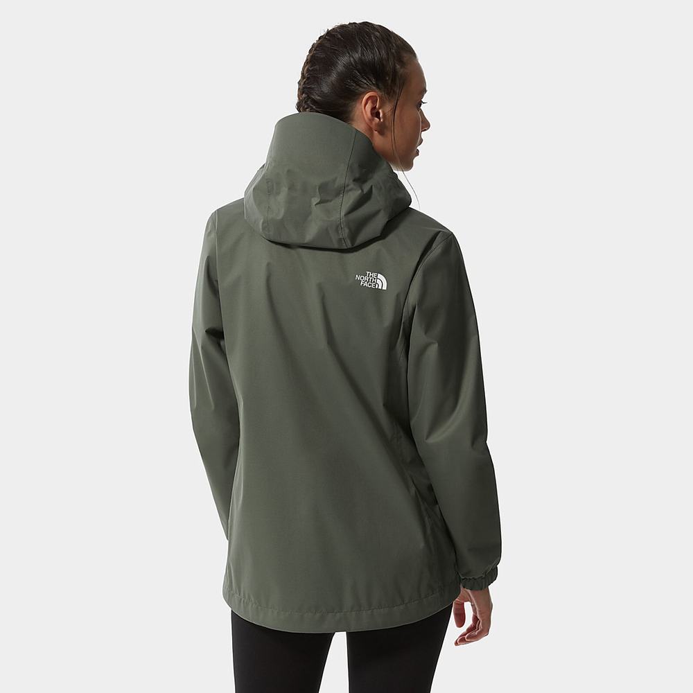 Nepremokavé Bundy The North Face Quest S Kapucňou Damske Čierne | CKO-798365