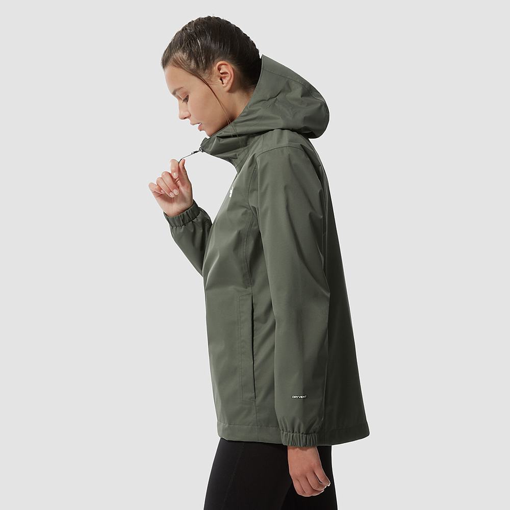 Nepremokavé Bundy The North Face Quest S Kapucňou Damske Čierne | CKO-798365