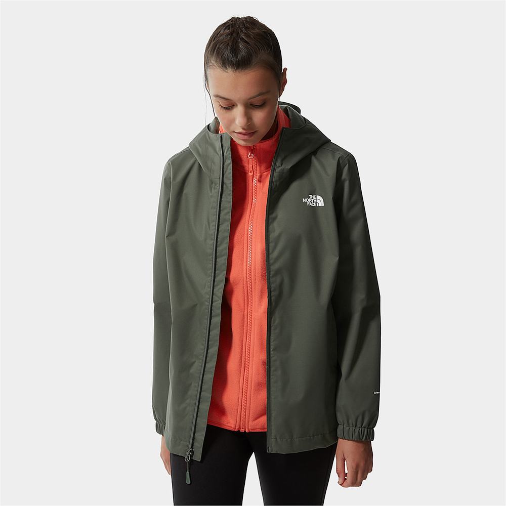 Nepremokavé Bundy The North Face Quest S Kapucňou Damske Čierne | CKO-798365