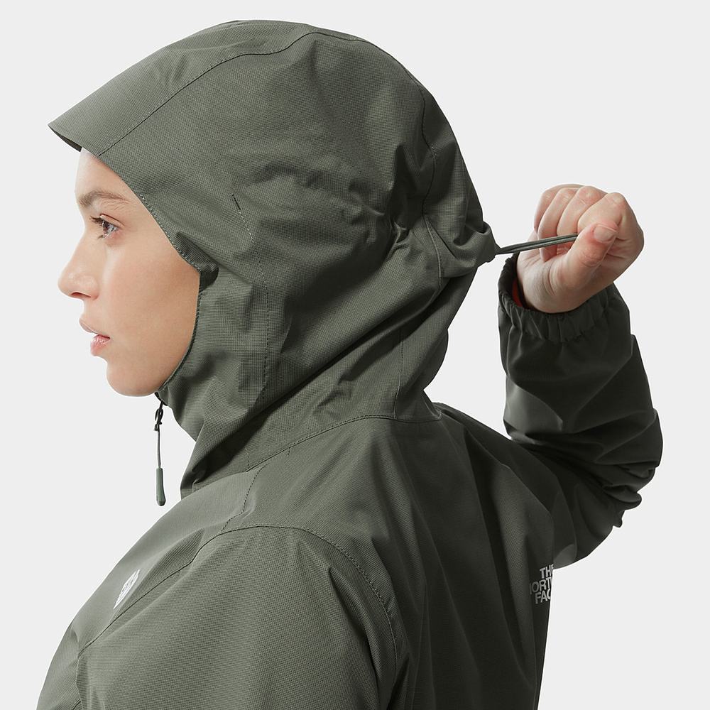 Nepremokavé Bundy The North Face Quest S Kapucňou Damske Čierne | CKO-798365