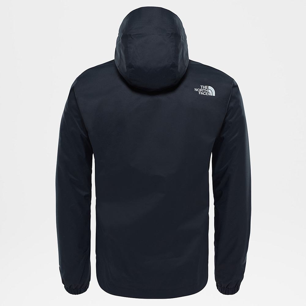 Nepremokavé Bundy The North Face Quest S Kapucňou Panske Čierne | GVZ-017285