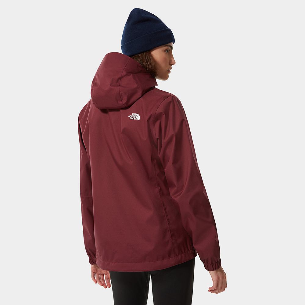 Nepremokavé Bundy The North Face Quest S Kapucňou Damske Červené | JRS-049163