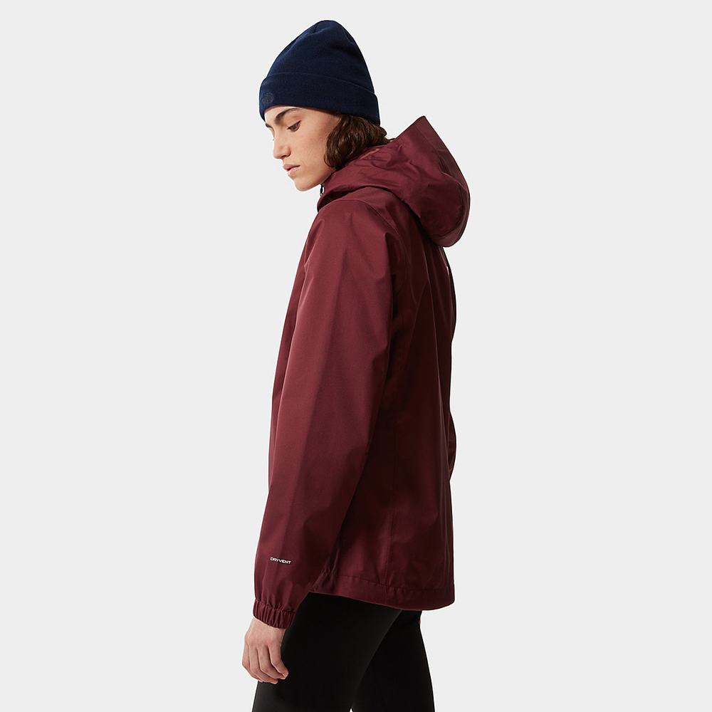 Nepremokavé Bundy The North Face Quest S Kapucňou Damske Červené | JRS-049163