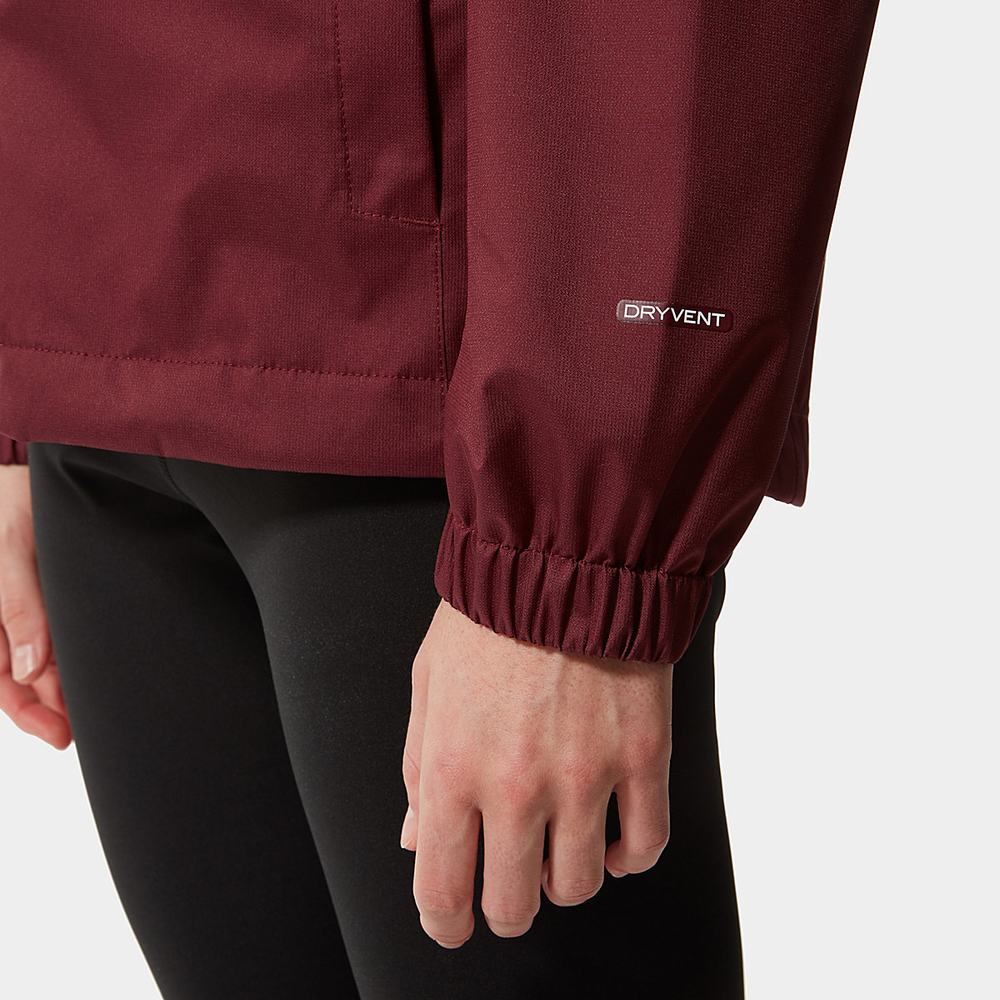 Nepremokavé Bundy The North Face Quest S Kapucňou Damske Červené | JRS-049163