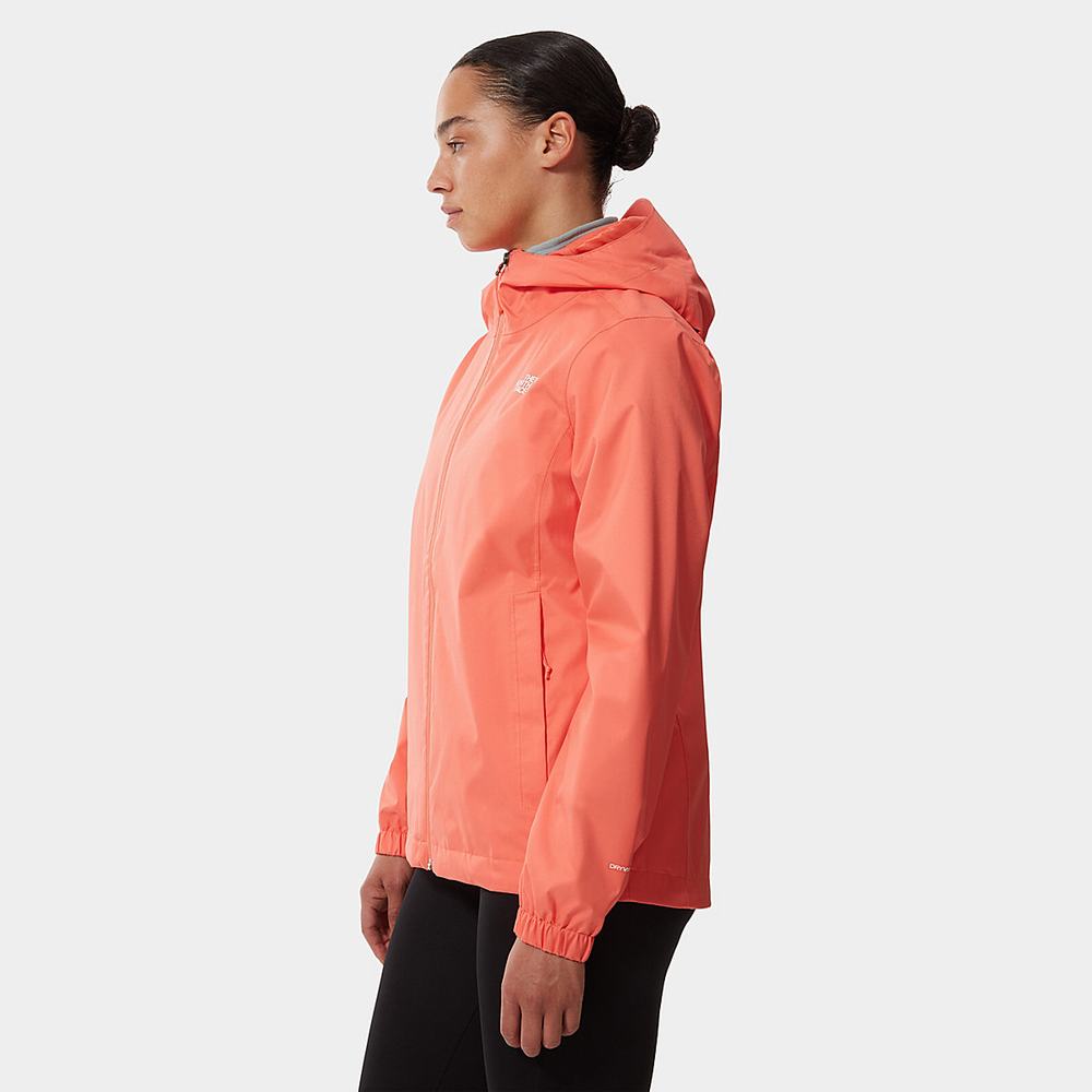 Nepremokavé Bundy The North Face Quest S Kapucňou Damske Oranžové | OZW-729418