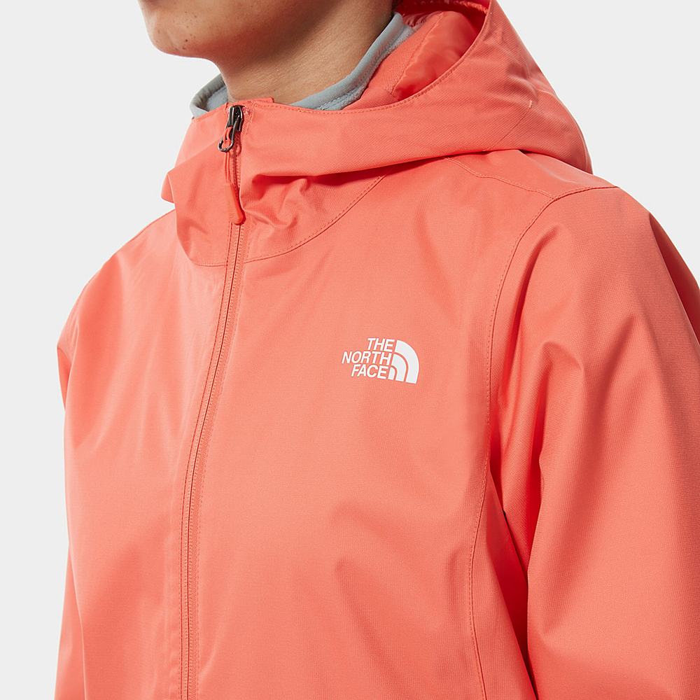 Nepremokavé Bundy The North Face Quest S Kapucňou Damske Oranžové | OZW-729418