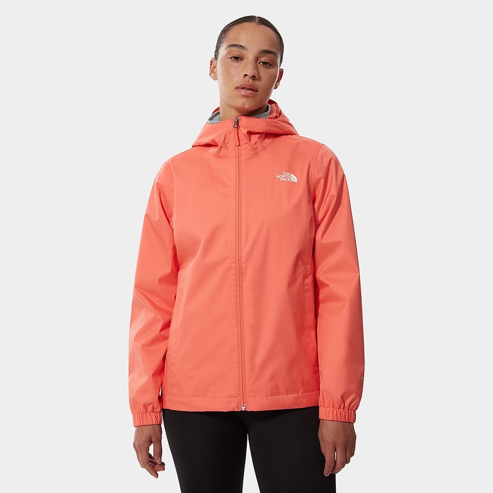 Nepremokavé Bundy The North Face Quest S Kapucňou Damske Oranžové | OZW-729418