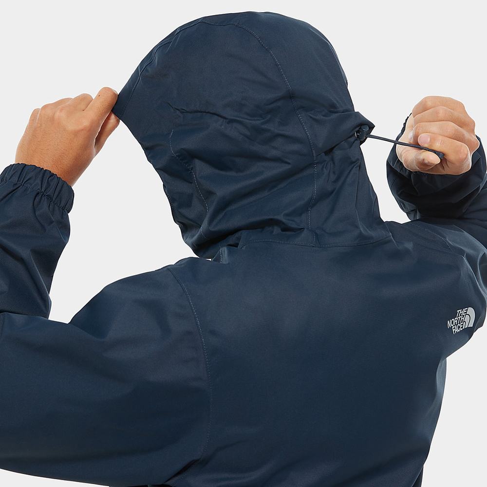 Nepremokavé Bundy The North Face Quest S Kapucňou Panske Námornícka Modrá | VWI-072854