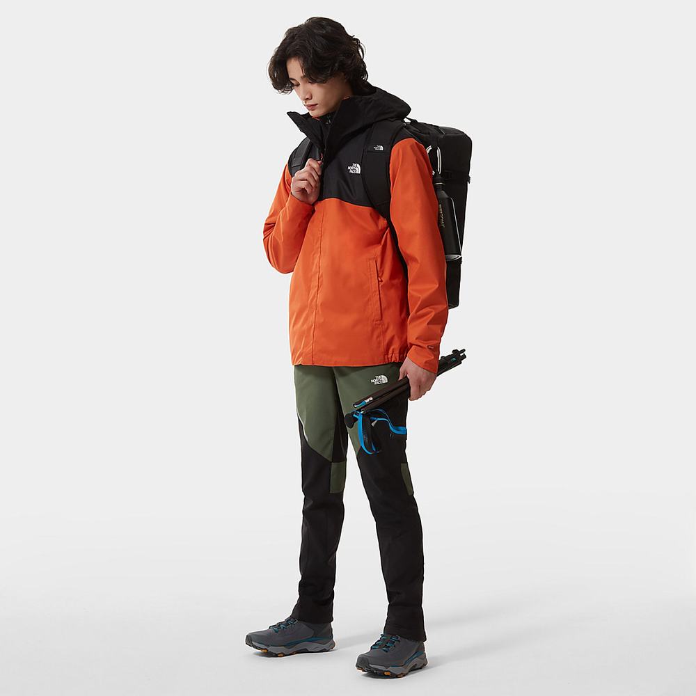 Nepremokavé Bundy The North Face Quest Zip-In Panske Čierne | AUO-829765