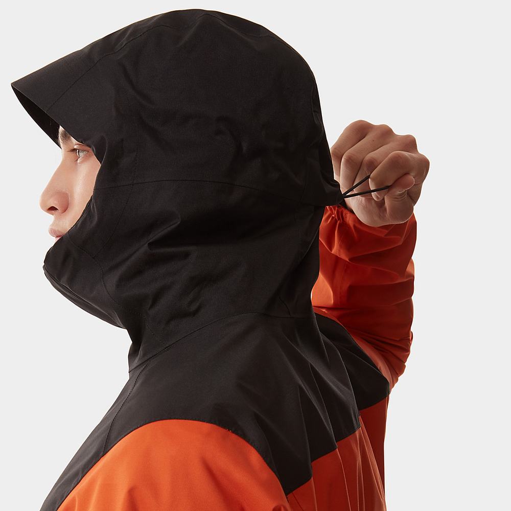 Nepremokavé Bundy The North Face Quest Zip-In Panske Čierne | AUO-829765