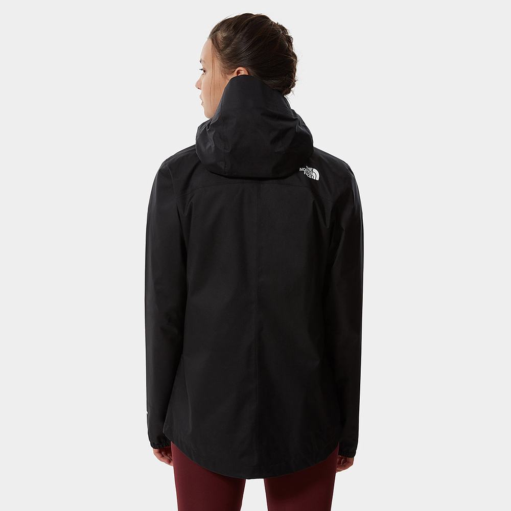 Nepremokavé Bundy The North Face Quest Zip-In Damske Čierne | DUR-941063