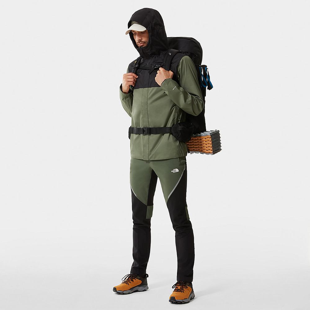 Nepremokavé Bundy The North Face Quest Zip-In Panske Čierne | HQX-376192