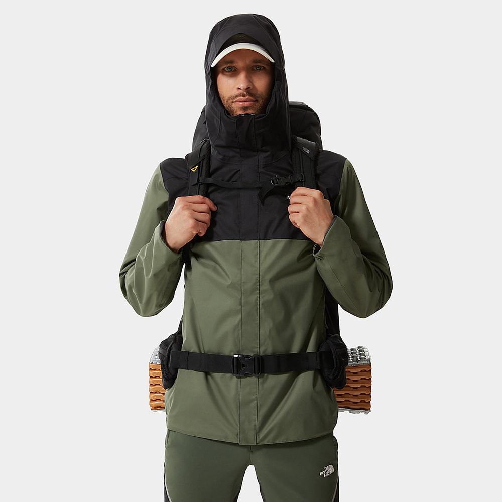 Nepremokavé Bundy The North Face Quest Zip-In Panske Čierne | HQX-376192