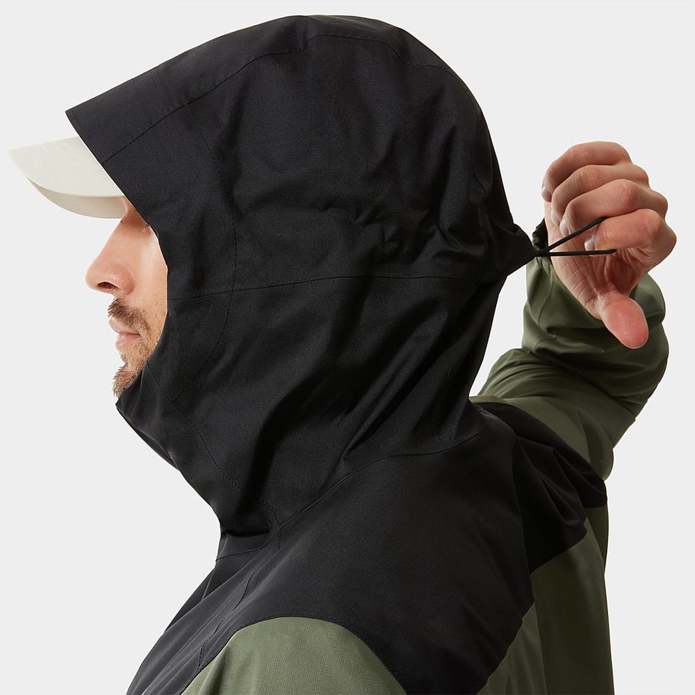 Nepremokavé Bundy The North Face Quest Zip-In Panske Čierne | HQX-376192