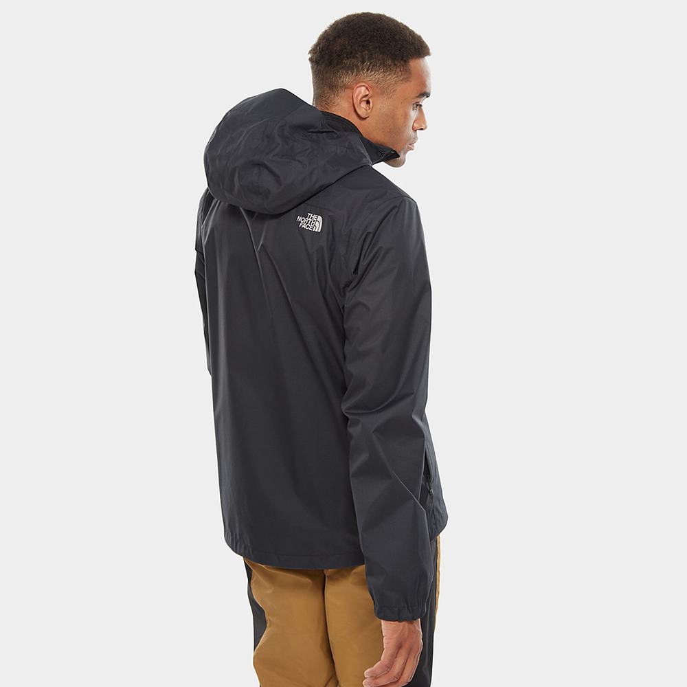 Nepremokavé Bundy The North Face Quest Zip-In Triclimate® Panske Čierne | PJY-823160