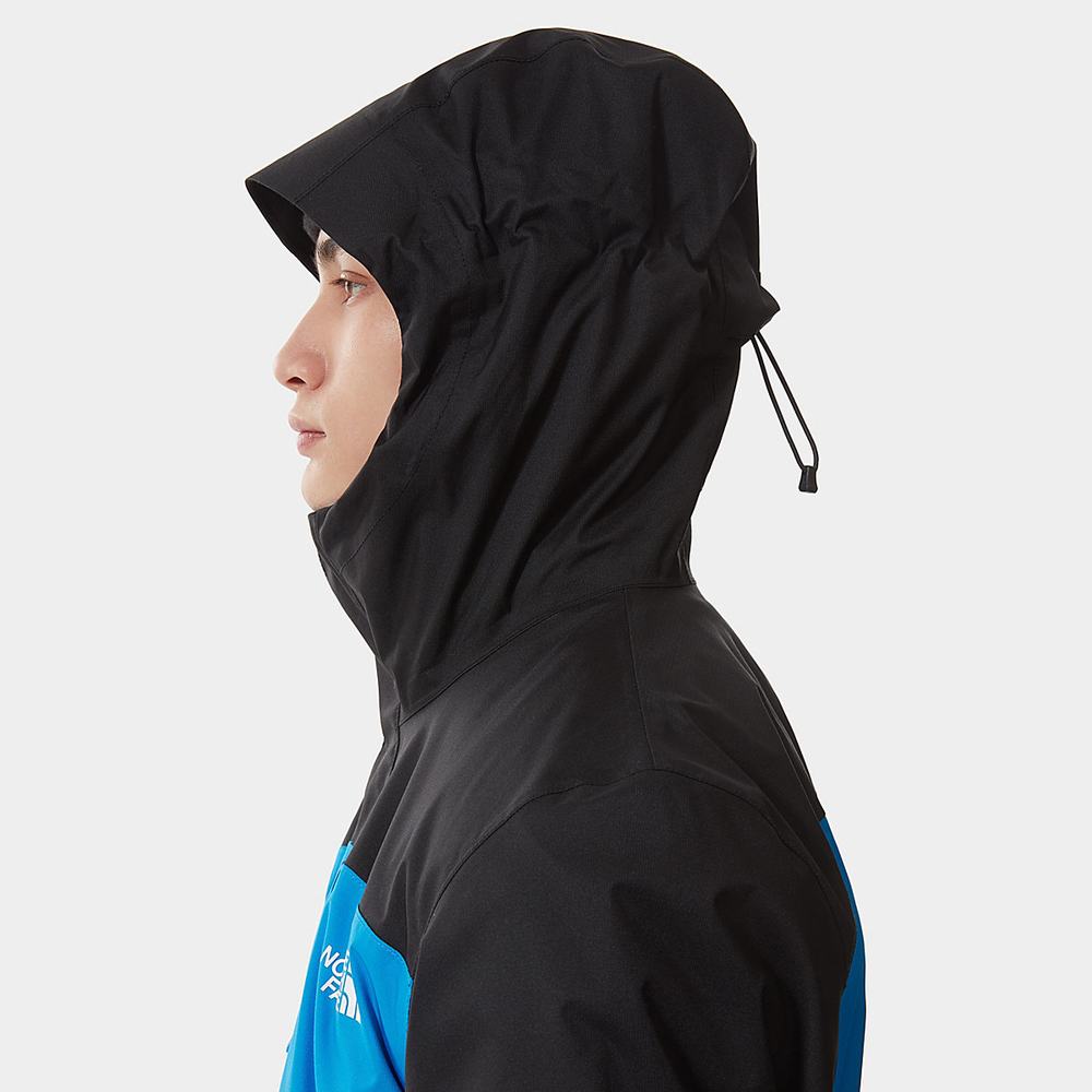 Nepremokavé Bundy The North Face Quest Zip-In Triclimate® Panske Modre Čierne | RWI-514963