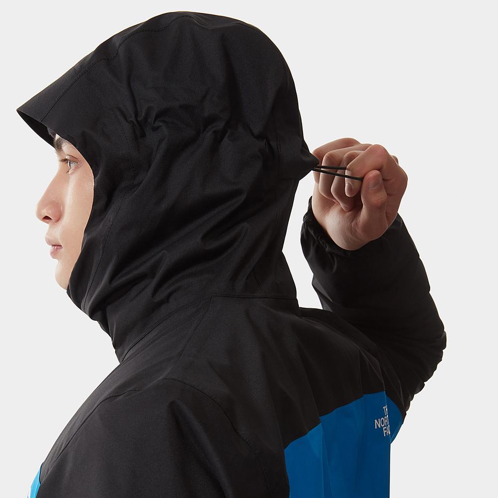 Nepremokavé Bundy The North Face Quest Zip-In Triclimate® Panske Modre Čierne | RWI-514963