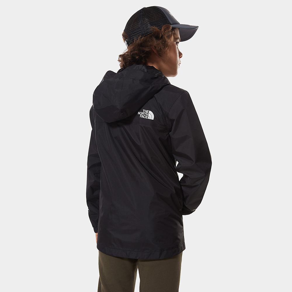 Nepremokavé Bundy The North Face RESOLVE REFLECTIVE Chlapcenske Čierne | DMY-078643
