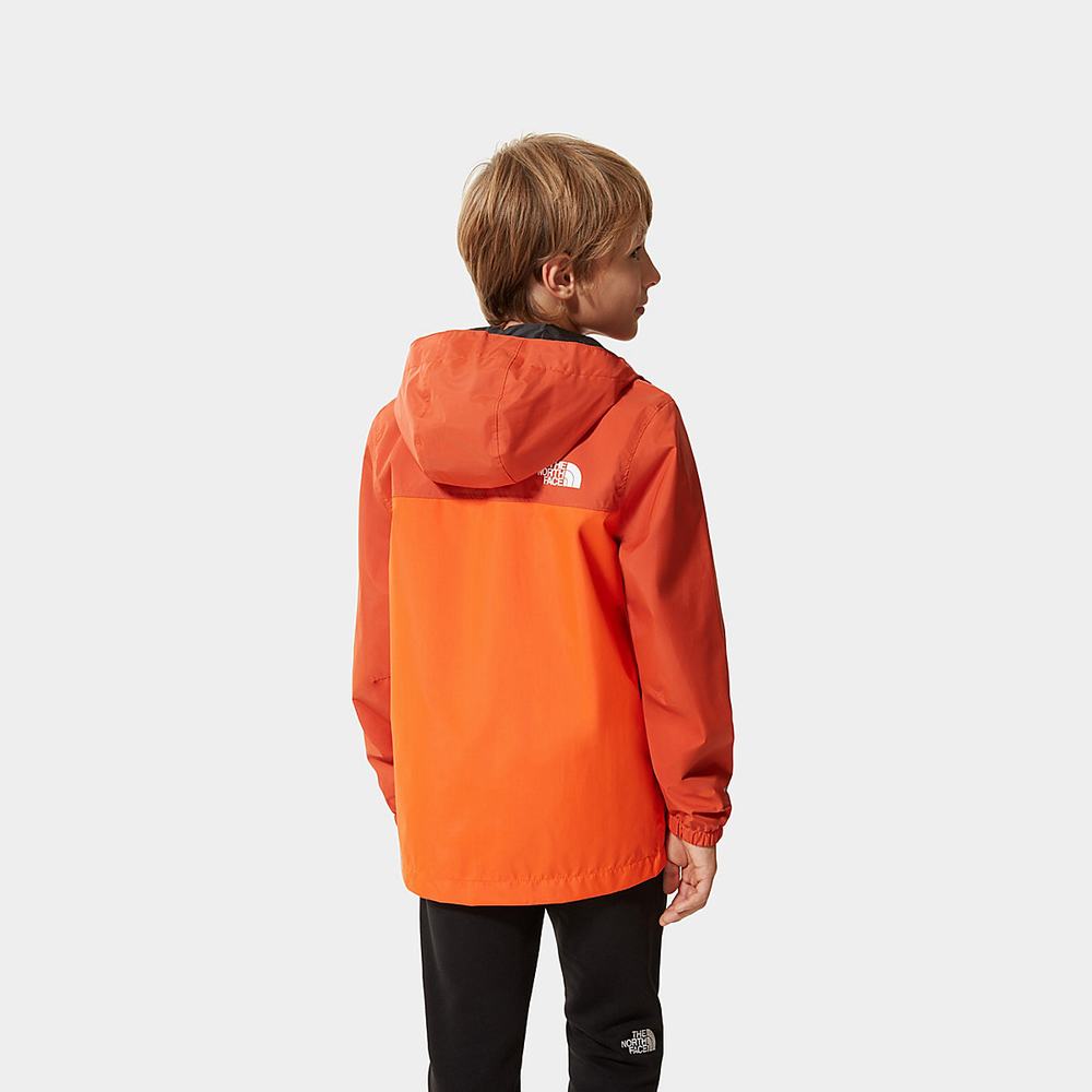 Nepremokavé Bundy The North Face RESOLVE REFLECTIVE Chlapcenske Červené Oranžové | QMV-598302