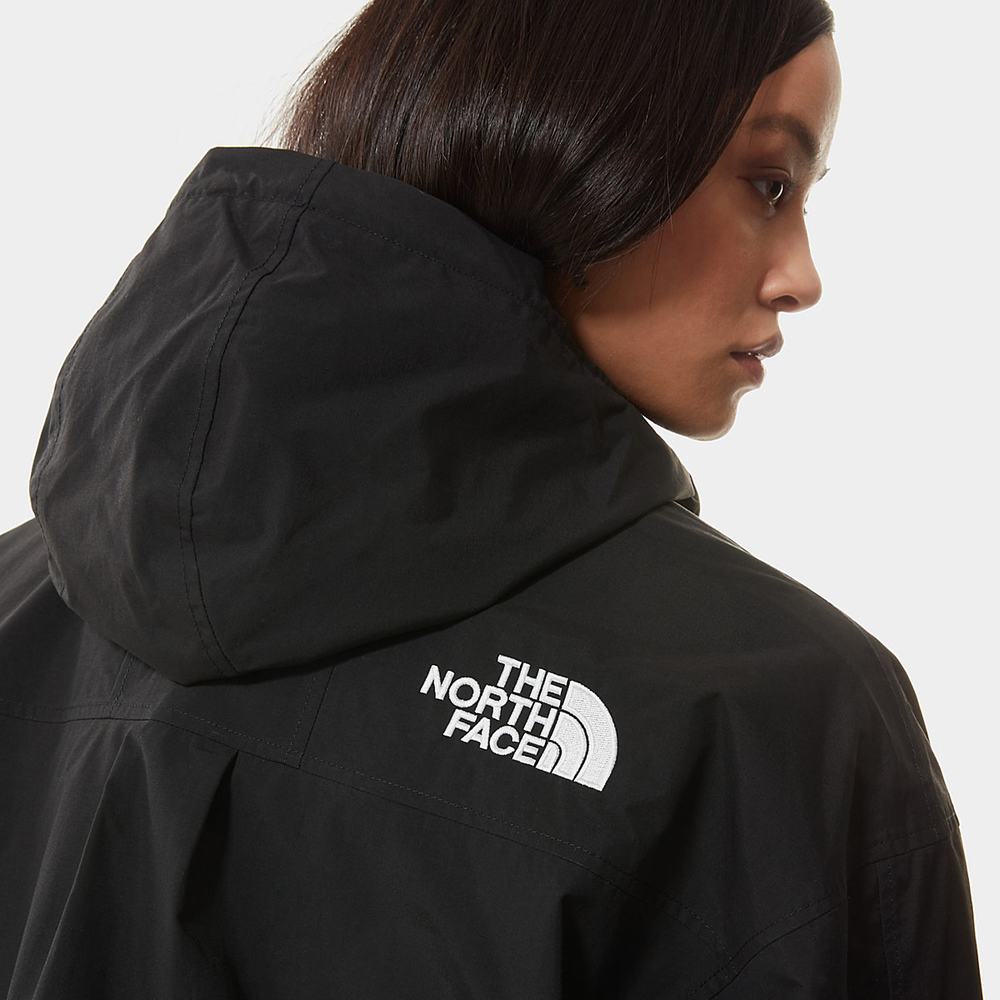 Nepremokavé Bundy The North Face Reign On Damske Čierne | MRF-285796