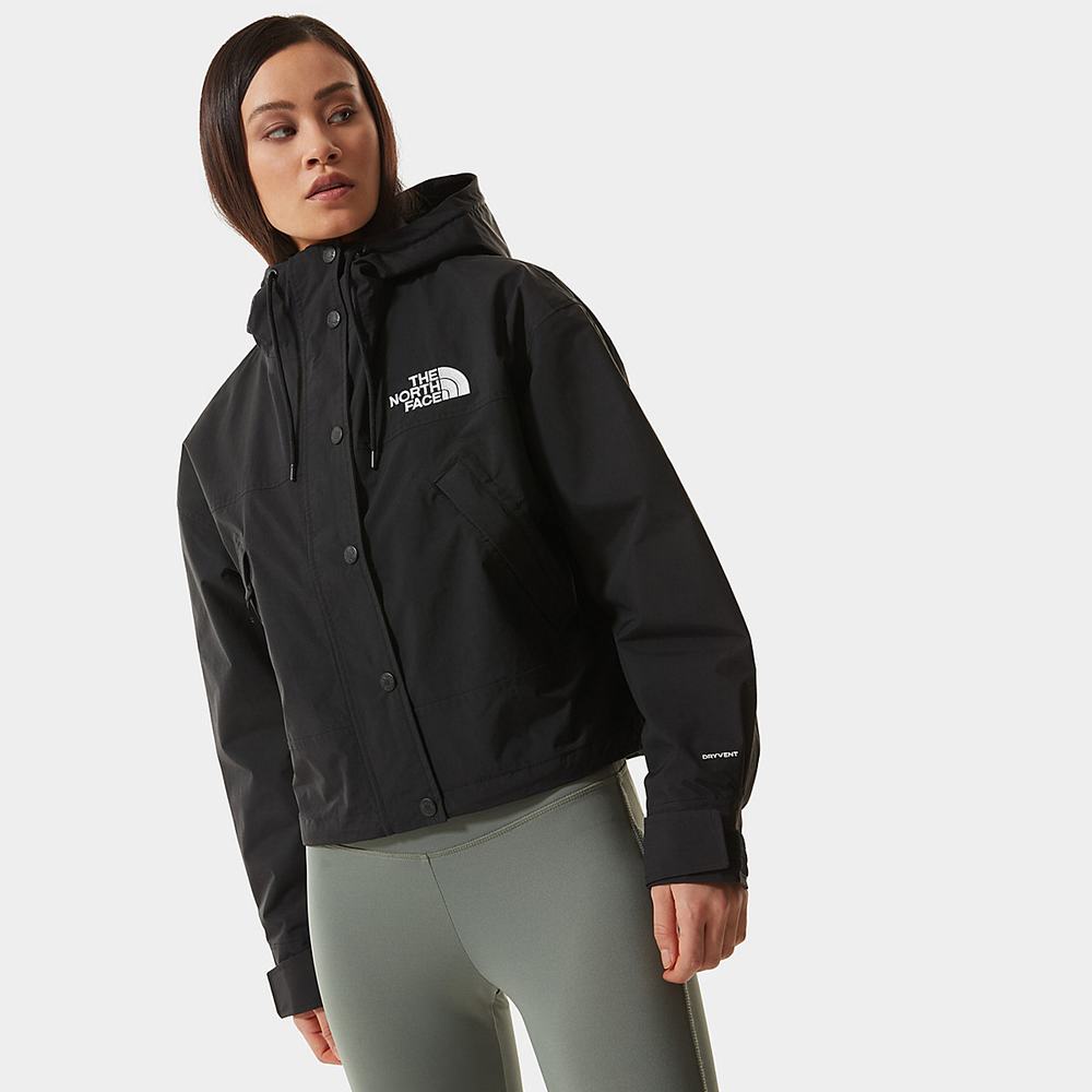 Nepremokavé Bundy The North Face Reign On Damske Čierne | MRF-285796