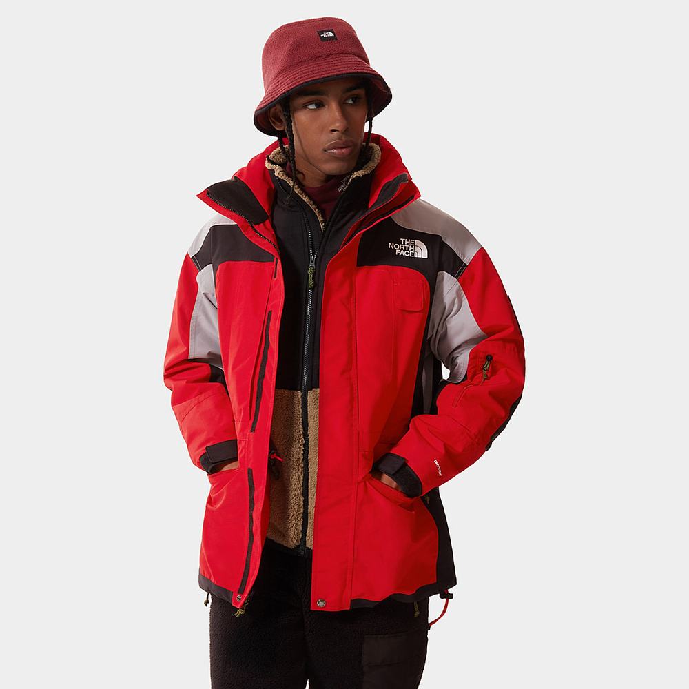 Nepremokavé Bundy The North Face SEARCH & RESCUE DRYVENT™ Panske Červené | DYI-357920
