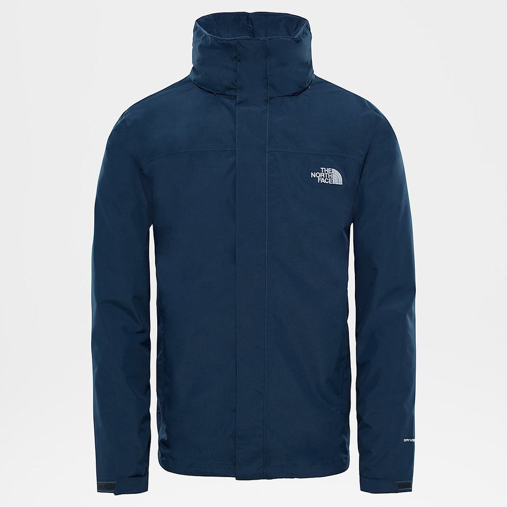 Nepremokavé Bundy The North Face Sangro Panske Námornícka Modrá | KOD-173564