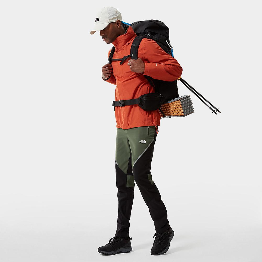 Nepremokavé Bundy The North Face Sangro Panske Oranžové | PLK-502819
